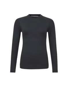 Camiseta De Manga Larga Head Flex Seamless Negro Mujer | Ofertas de pádel